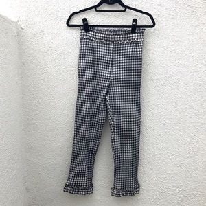 Gingham Pants